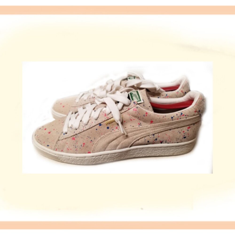 New Rare & Unique Men's Genuine Suede (Leather) Limited Edition Puma Shoes, 9.5*